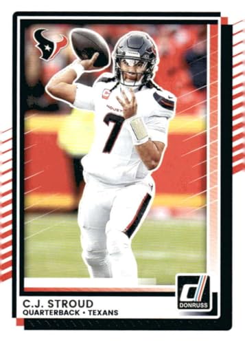 2025 DONRUSS #237 C.J. STROUD HOUSTON TEXANS FOOTBALL OFFICIAL TRADING CARD OF NFL