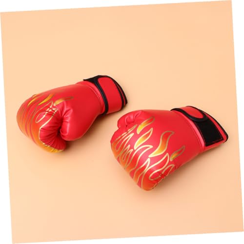 Guantes de boxeo para niños GALPADA transpirables con estampado de PU resistente 3
