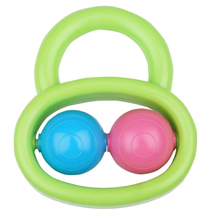 Image of Babify BPA-Free Non Toxic Toddler Baby Rattles TT Rattle-Green