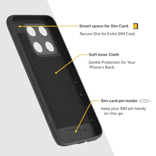 Image of Pikkme Back Cover for Motorola Moto Edge 70 Pro 5G Camera Protection 3D Hexa Cube Design Silicone Protective Bumper Case (Grey)