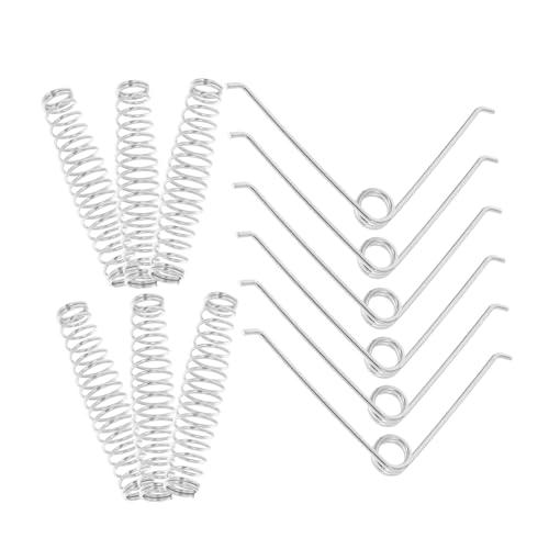 Housoutil 20pcs Scissor Spring Coil V-Shape Pruner Torsional Springs for Hand Pruner Replacement Plant