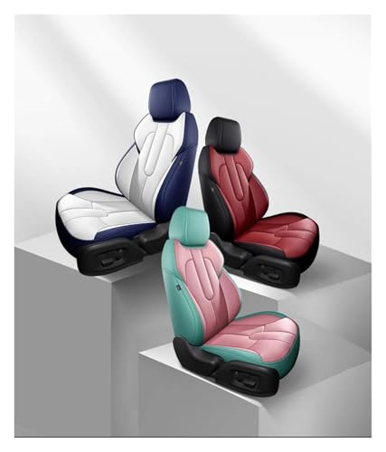 Housse de siège pour Range Rover Evoque 2012-2015 protection complète noir rouge