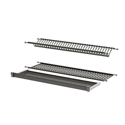  COMPAGNUCCI STORE SCOLAPIATTI in Kit in Acciaio Stampato per Mobile da 60 CM