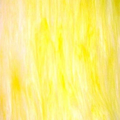 Wissmach Stained Glass Sheet: Yellow, Wisspy Opal by BiNARi Glass Studio