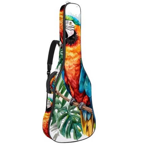 Housse guitare acoustique aquarelle florale pour exprimer votre créativité