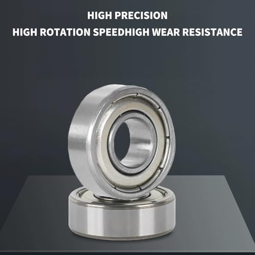 625zz Kugellager 20 Stück – Rillenkugellager 5 x 16 x 5 mm, Doppelt Geschützt aus Lagerstahl, Für DIY-Projekte, Motoren, 3D-Drucker, Drehbänke, CNC-Fräsen, Mechanische Geräte, Wartungsarm