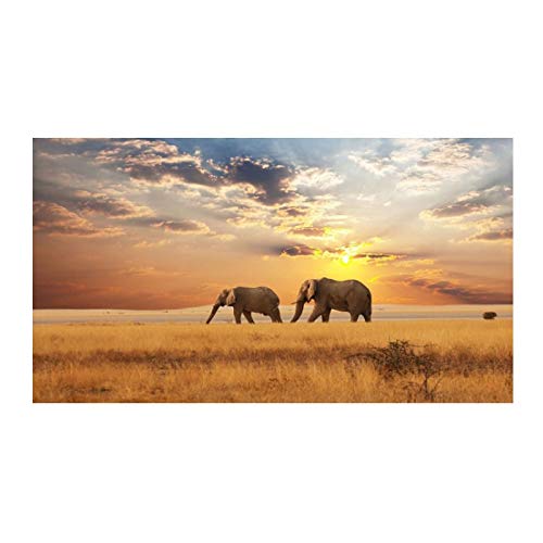 DIY diamant peinture kits éléphant mosaïque strass complet 50x100cm