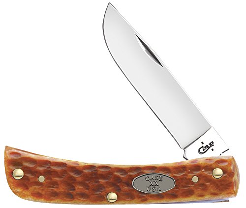 Case Sod Buster Pocket Knives, Brown Orange, Small