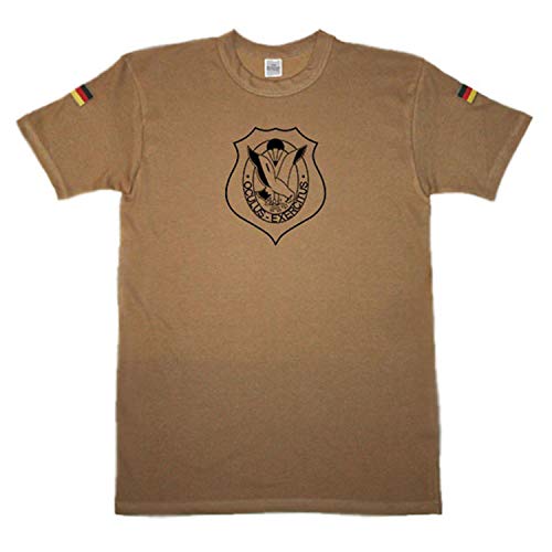 Camiseta militar Copytec 14701 BW Tropen FeSpähKp 100 ISAF KSK caqui XXL