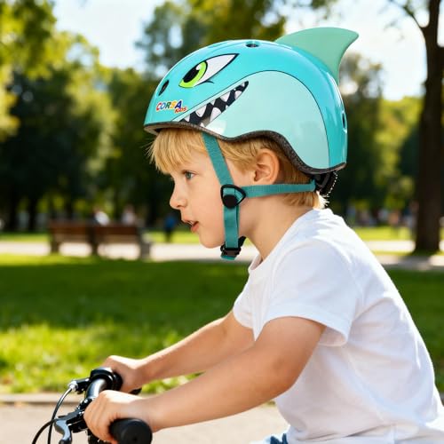 Image of Toddler Kids Bike Helmet, Adjustable and Multi-Sport, 3 Sizes for Ages 1-2-3-5-8-14 Years Child Infant Boys Girls