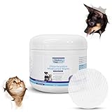 ALPHA DOG SERIES Chlorhexidine & Aloe Topical Medicated Wipes for Cleansing (50 ct) – Treats Hot Spots, Allergies, Rashes – Lightly Scented – for Cats & Dogs