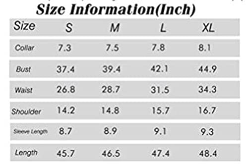 Nicticsi Abito Donna Fiori Elegante Vestito da