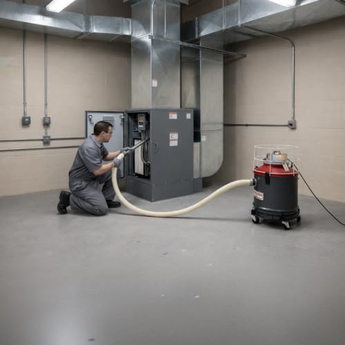 SOOTMASTER® MASTERCRAFT® 652M Industrial Soot Vacuum Cleaner for Boilers and Furnaces | Powerful Motor | Durable Design | Efficient Soot Removal