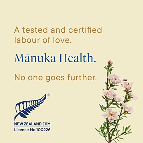 Image of Manuka Health Manuka Honey Lozenges - 15 Lemon Flavored Lozenges - Natural Throat Lozenges Infused with Raw Manuka Honey and Vitamin C for Immune Support