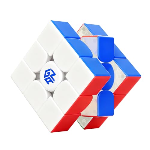 GAN 16 Maglev Speed Cube 3x3 Magnetic, 88 Magnets Omni-Directional Positioning, 62g Lightweight Professional Speedcube, Brain Teaser Puzzle Fidget Toy for Kids Adults, 2025 Flagship UV Version GAN16