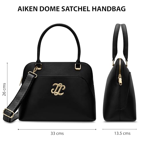 Image of Lavie Signature Women's Aiken Colourblock Dome Satchel Handbag | Satchel Bag for Work | Ladies purse | Stylish Shoulder Bag | Gift For Women
