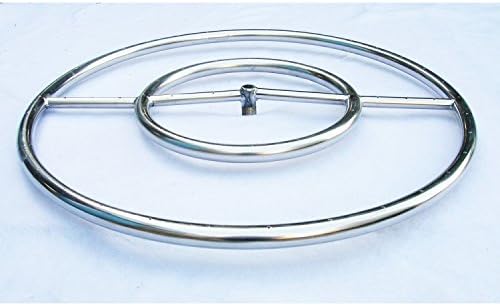 24in Round Ring Burner Arctic Flame