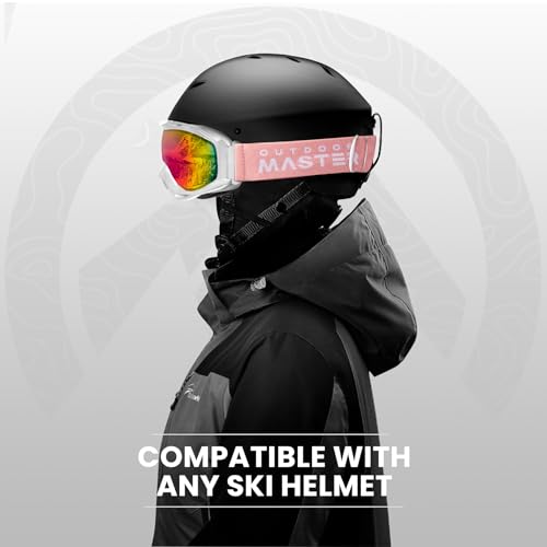 image for OutdoorMaster OTG Ski Goggles - Over Glasses Ski/Snowboard Goggles for