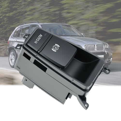 LEVANLIGHT Switch Parking Hand Brake Push Button Compatible With BMW E70 X5 from July 10th 2007-2008; E70 X5 2009-2013; E71 X6 from July 10th 2007-2008/ E71 E72 X6 2009-2014 61319148508