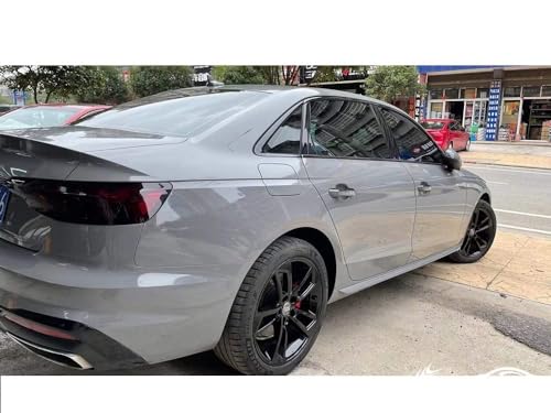 Image of CREON Wrap for Car & Bike Self Adhesive Wrap Sheet Sticker & Decal Roll Film Auto Car Vehical Bubble Release (1 feet x 5 feet, Light Grey Glossy Wrap)
