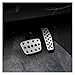 WHSDBPXP Brake Pedal at MT Car Pedas Fit for Chevy Trax Equinox Cruze Malibu Fit for Vauxhall Astra J H GTC Insignia car Foot Pads(3Pcs MT)