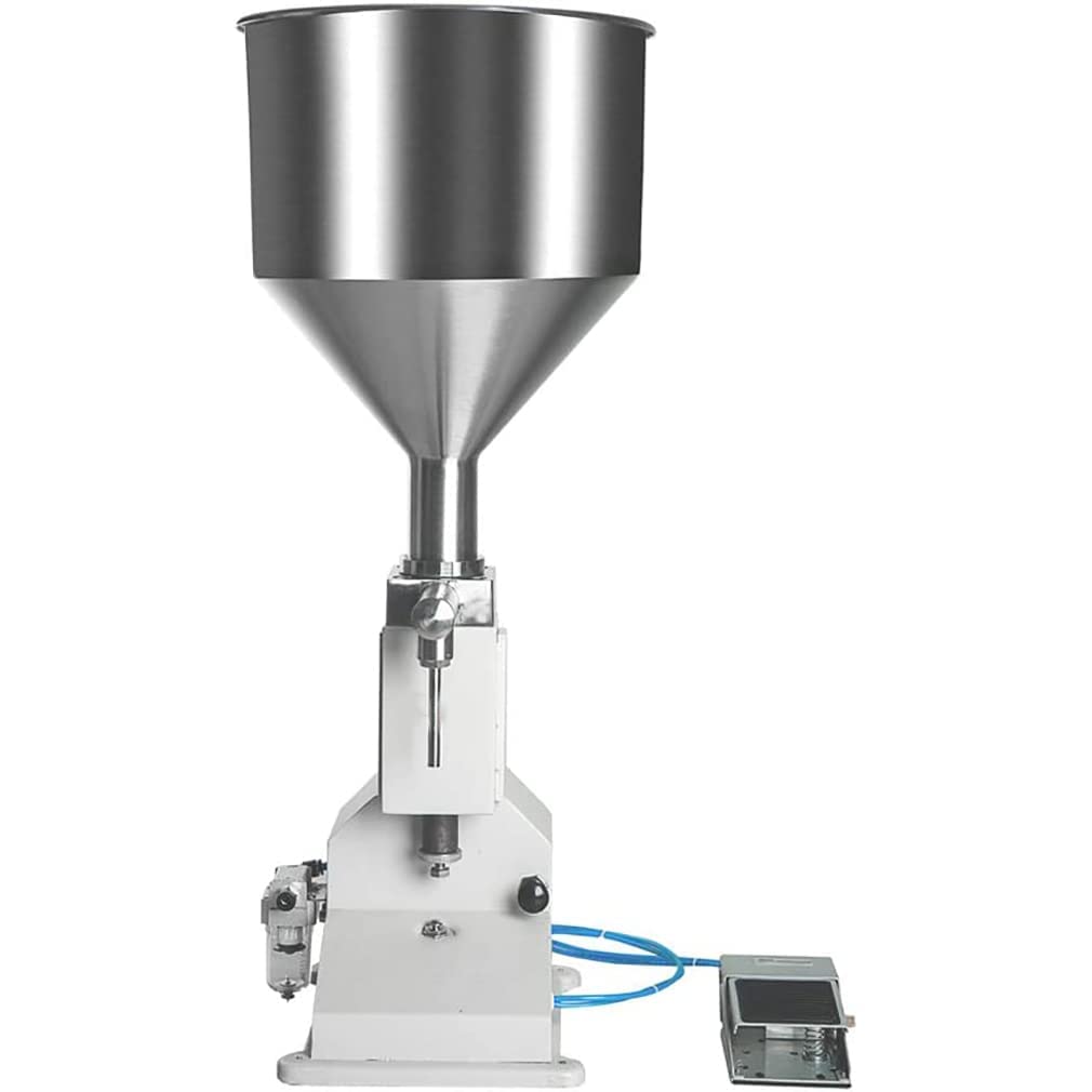 YXCUSAM Liquid Filling Machine Pneumatic Quantitative Paste Filling Machine Cosmetics Filling Machine Suitable for Cream Cosmetics