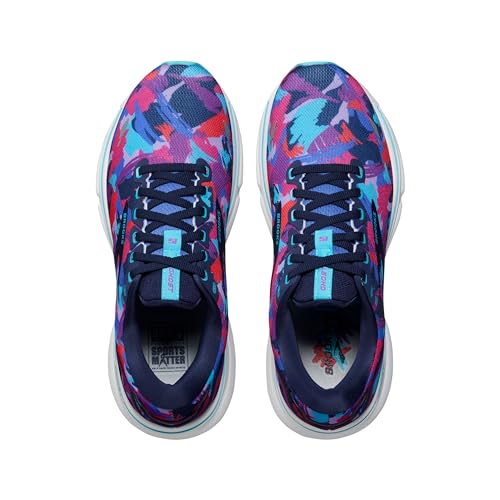 Brooks Brooks Women's Ghost 15 Neutral Running Shoe - Blue/Eclipse/Purple - 5 Medium