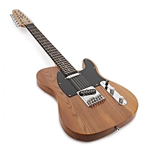Gear4music Knoxville Guitare électrique 12 cordes avec corps en frêne massif - Les Beatles, Paul McCartney, John Lennon, RIngo Starr, George Harrison Gear4music Knoxville Guitare électrique 12 cordes avec corps en frêne massif – Image 6