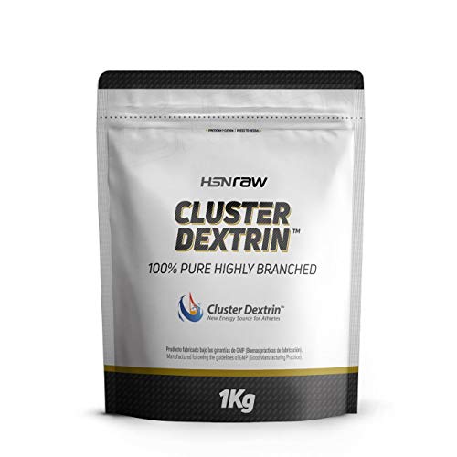 HSN - Cluster Dextrin (Cyclodextrine) | Kohlenhydrat-Shake für eine bessere Leistung und optimale Erholung | Zuckerfrei | Vegan, glutenfrei, laktosefrei, geschmacksneutral, 1Kg Cover
