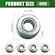 Flewdart 4pcs ​​Radlager Rasenmäher​​ Ø12,7 x 28,6 x 11 mm, ​​Radlager Rasenmäher​​ für Honda HR215 HRB536, MTD 5221 91055, Hayter Harrier, Snapper 741 (4)