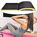 kowaku Ab Exercise Mat Sit up Back Pad Lower Back Support Foldable Non Slip Premium Stretch Muscles Portable Cushion Ab Workout Pad