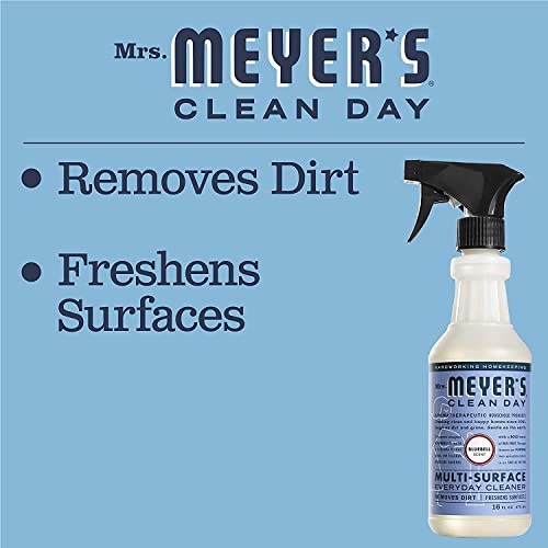 Image of Mrs. MEYER'S All-Purpose Cleaner Spray, Bluebell, 16 fl. oz. (Pack of 6)