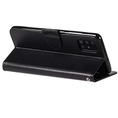 Capa Capinha Carteira 360 Para Samsung Galaxy A71 com Tela de 6.7Polegadas Case Couro Flip Wallet -