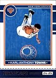 2024-25 NBA Hoops #5 Karl-Anthony Towns New York Knicks Official Panini Basketball Trading Card