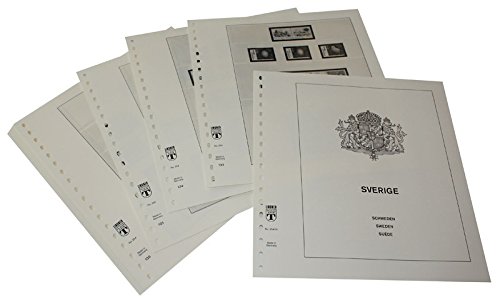 LINDNER Das Original Suède feuilles pré-imprimées pour album de timbres 2001-2010