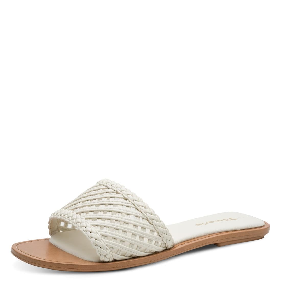 Tamaris Women's mule flat beige 7.5 UK