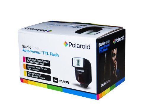 Polaroid PL108AF Studio Auto Focus TTL Flash for Canon - PL108-AF-C amazinggiftidea-com