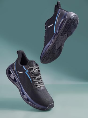 Image of ABROS Men Blaster Sport ShoeASSG1367 Black /Rainbow