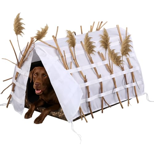 Boao Snow Camo Dog Blind