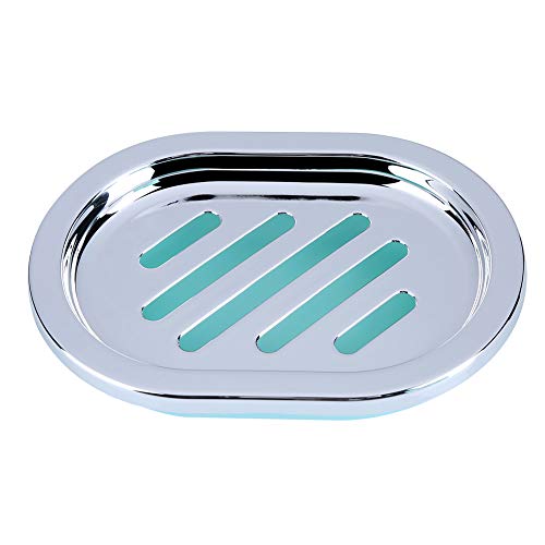 Yosoo 6 Piece Plastic Bathroom Accessory Set Luxury Bath Accessories Bath Set Lotion Bottles, Toothbrush Holder, Tooth Mug, Dish, Toilet Brush, Trash Can (Light Green) - Image 7