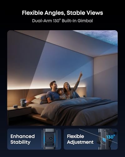 Portable Smart Projector 4K Support