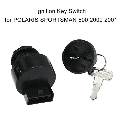 Yorten Chave de ignição compatível com POLARISAHA ​​SPORTSMAN 500 2000 2001