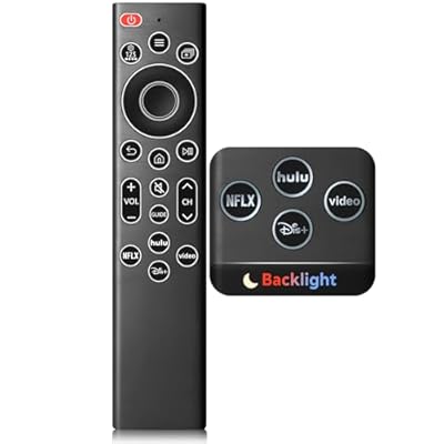 Backlit Replacement Remote for Samsung Smart TV, Compatible with Smart Frame & QLED Curved TVs