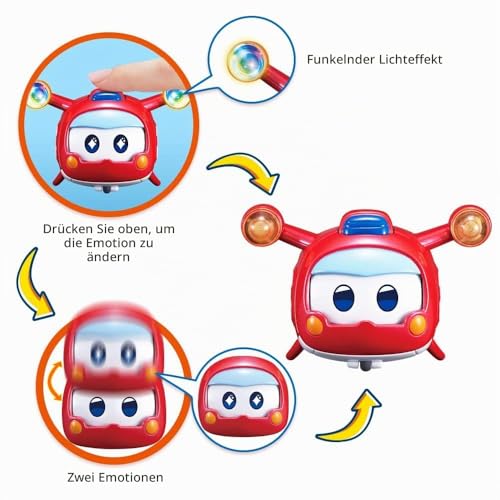 Super Wings Transforming Flugzeug Supercharged und Super Pet Jett, Spielzeug für Kinder ab 3 Jahren… – Ansicht 3