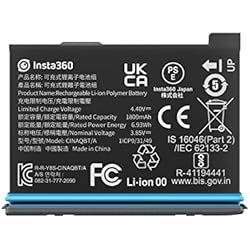 Insta360 X3 Bateria Insta360 X3 Batería