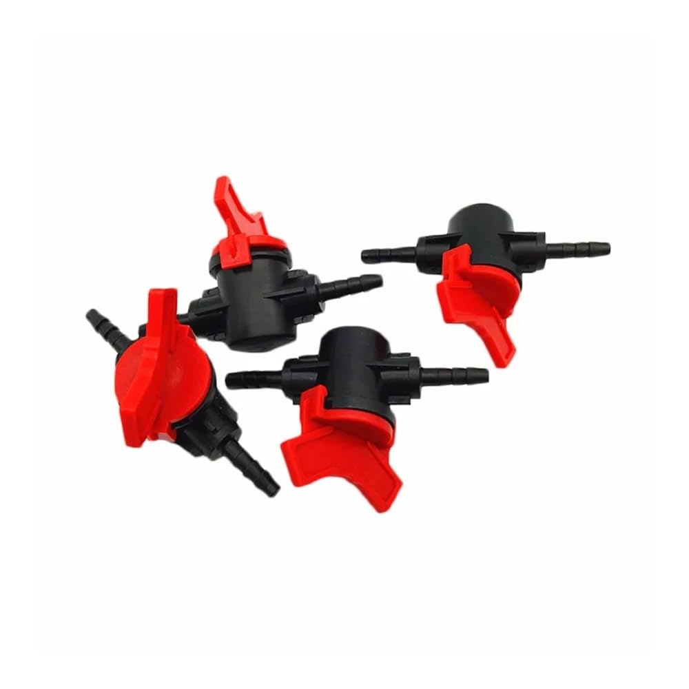 60 sztuk 4/7mm wąż przełącznik kontroli przepływu wody miniaturowy zawór kolczasty do nawadniania ogrodu System podlewania dostaw narzędzie ogrodnicze