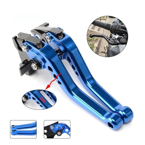 Palancas de embrague ajustables CNC para moto Honda MSX 125 Grom de 2014 a 2020 6