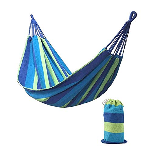 Jlong Single/Double Brazilian Hammock Multifunctional Lightweight Travel Camping Lazy Daze Hammocks with Carrying