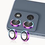 Zeking (2 Set) Camera Lens Protector Compatible with Motorola Moto G Play (2026), Scratch-Resistant HD Clarity Ultra-Thin 9H Tempered Glass with Aluminum Edging, Individual Metal Lens Cover (Color)