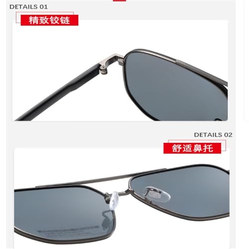 Lunettes de soleil polarisées homme en nylon injecté premium à teinte variable